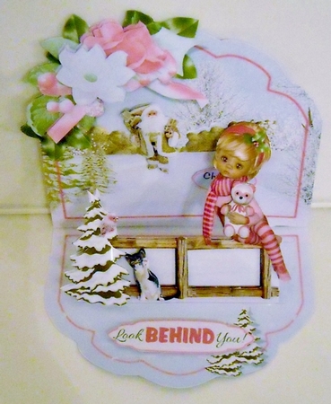 Easel Tableau 2 - Look BEHIND You! by Pam Stubley