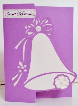 OVER THE EDGE WEDDING BELL by Pam Stubley