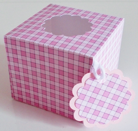 Pretty Gingham Backing Paper Kit by Pam Stubley