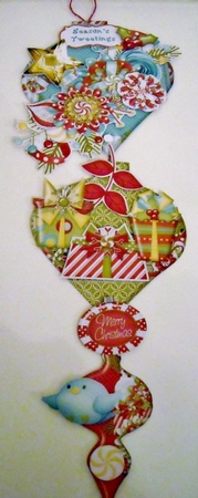 Seasons Tweetings Hanging Baubles Trio by Pam Stubley