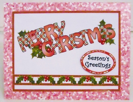 Pop & twist Christmas holly by Pam Stubley