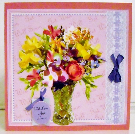 VIRTUAL BOUQUET GET WELL by Pam Stubley