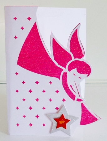 OVER THE EDGE CHRISTMAS ANGEL 2 by Pam Stubley