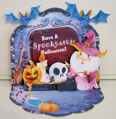 Easel Tableau 2 - Enjoy The HALLOWEEN Scene! by Pam Stubley