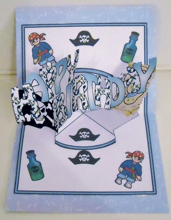 Pop and twist  pirates by Pam Stubley
