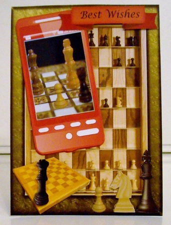 Chess Phone by Pam Stubley