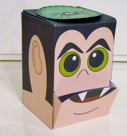 3D Fun Halloween Dispenser Box Mini Kit - Count Dracular by Pam Stubley