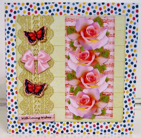 Roses & Vintage Butterflies Music by Pam Stubley