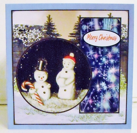 snow men  by Pam Stubley