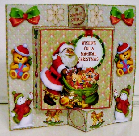 Santa delivers by Pam Stubley