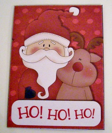 Winter Gift Card Envelope 1 by Pam Stubley