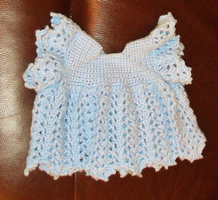 CROCHET PATTERN - baby angel tops x 2 - Preemie, 0-3mth, 3-6mth - UK & USA Terms - PDF - #307 Featured Gallery Photo