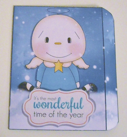 Winter Gift Card Envelope 1 by Pam Stubley
