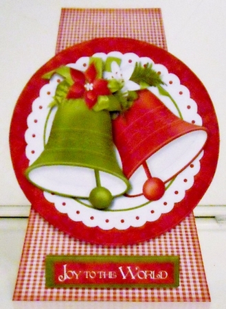 Country Christmas bells Joy To The World by Pam Stubley