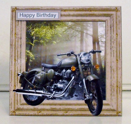 My Man Loves Bikes - Quick card mini kit. by Pam Stubley