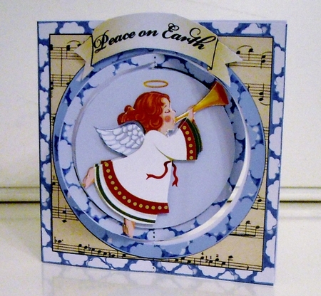 Angel Circle in a Square by Pam Stubley