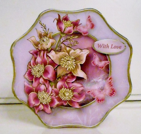 Butterfly Meadow - Wavy Octagon Card Mini Kit by Pam Stubley