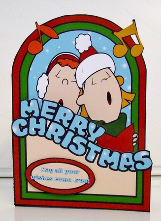Christmas Carol Singers by Pam Stubley
