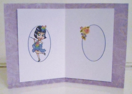 Frieda looking fabulous darling insert by Pam Stubley