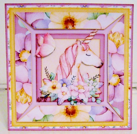 Magical Watercolor Themed Card Topper Kit 1321 by Pam Stubley
