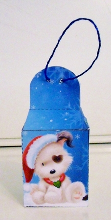 Christmas Puppy Gift Box 1 by Pam Stubley