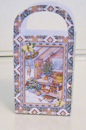 JJ THE CHRISTMAS POTTING SHED GIFT BAG by Pam Stubley