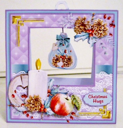 CHRISTMAS IN A BOTTLE - Apples & Candles by Pam Stubley
