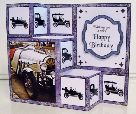 3 step pop out Bugatti by Pam Stubley