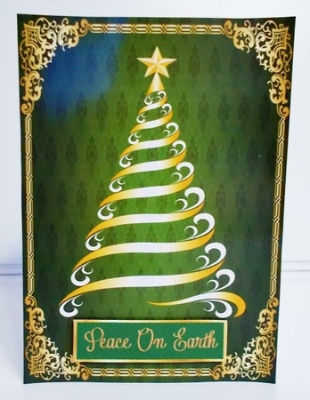 Art Deco Christmas Tree by Pam Stubley