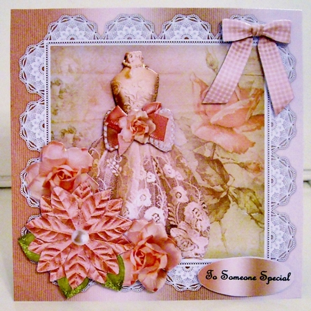 Vintage lace Dress Mini Kit by Pam Stubley