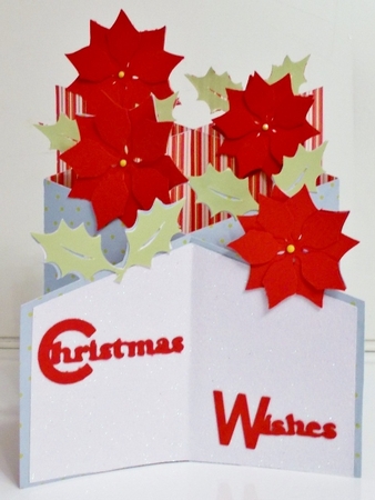 Christmas Cascade Card by Pam Stubley