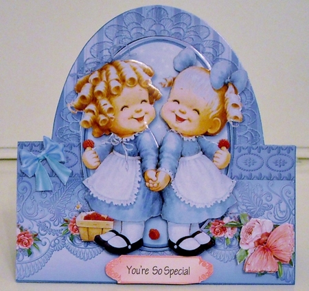 Garden GirlsTent Card Mini Kit.2 by Pam Stubley