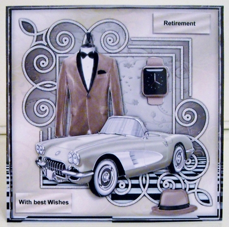 Male card Classic Mini Kit by Pam Stubley
