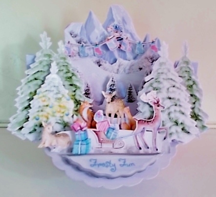Winterfest #2  Rock the Shelf Card & Gift Bag Kit by Pam Stubley
