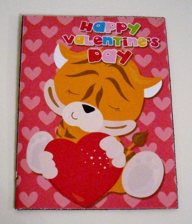 Valentine Animals Gift Card Envelope 3 by Pam Stubley