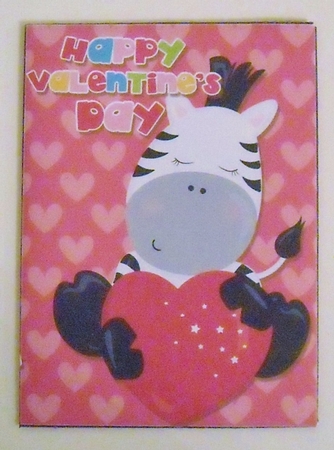 Valentine Animals Gift Card Envelope 4 by Pam Stubley