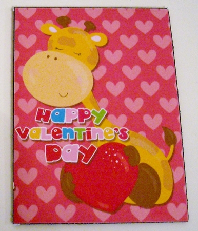 Valentine Animals Gift Card Envelope 6 by Pam Stubley