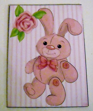 Valentine Girl Gift card Envelope 2 by Pam Stubley