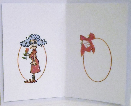 Stella and her Valentine insert by Pam Stubley