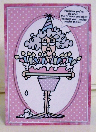 Stella Pink  - You know youre old when the firemen by Pam Stubley