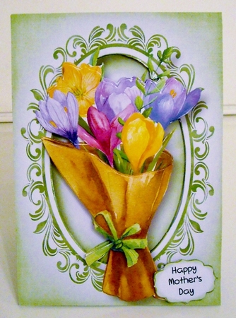 Flowers From My Garden - Spring Bouquet by Pam Stubley