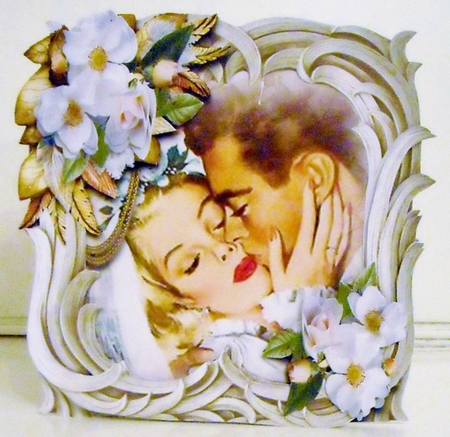 Baroque Frame Wedding D by Pam Stubley