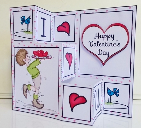 Valentine, I Give You My Heart (Boy) by Pam Stubley