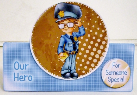 Standup Mini Kit - Our Hero #2 by Pam Stubley