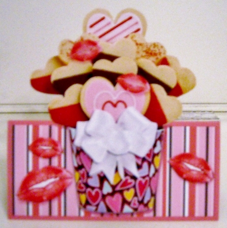 Valentine Bucket of Cookies Kit.3 by Pam Stubley