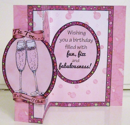 Tic Toc... Its (Rose) Prosecco OClock! by Pam Stubley