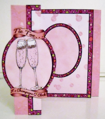 Tic Toc... Its Pink Champagne OClock! by Pam Stubley