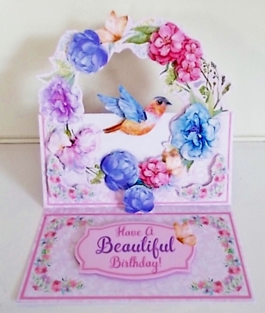 CIRCLET EASEL KIT - Spring Flora by Pam Stubley