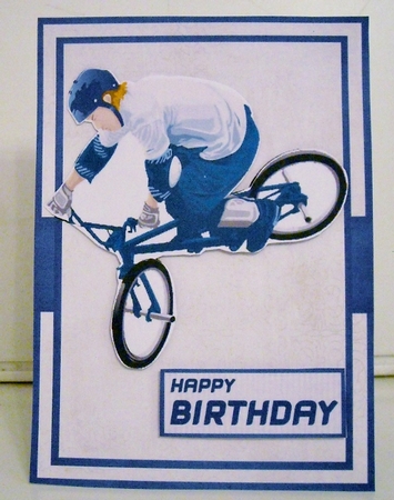 BMX Birthday Boy by Pam Stubley