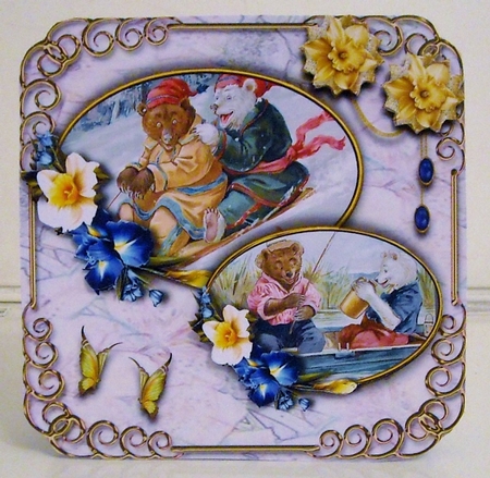 Best Friends Playing by Pam Stubley